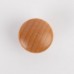 Knob style D 38mm beech lacquered wooden knob